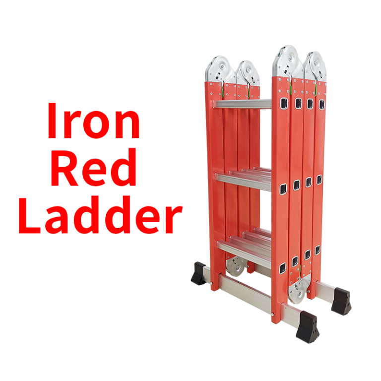 Iron Red Multi-Functional Ladder